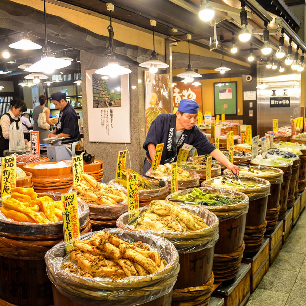 nishiki market κιοτο ιαπωνια